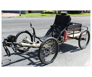 recumbent cargo quad bike