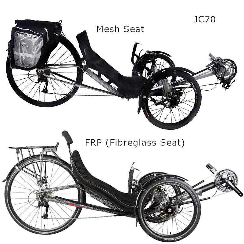 Trike-JC70 with both seats