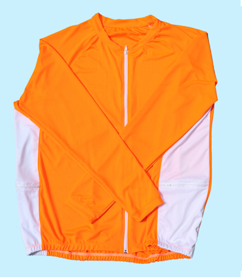 LS Fluro Orange and white
