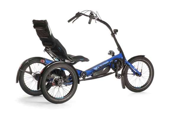 HP Velotechnik Delta trike - one wheel at front and 2 at rear