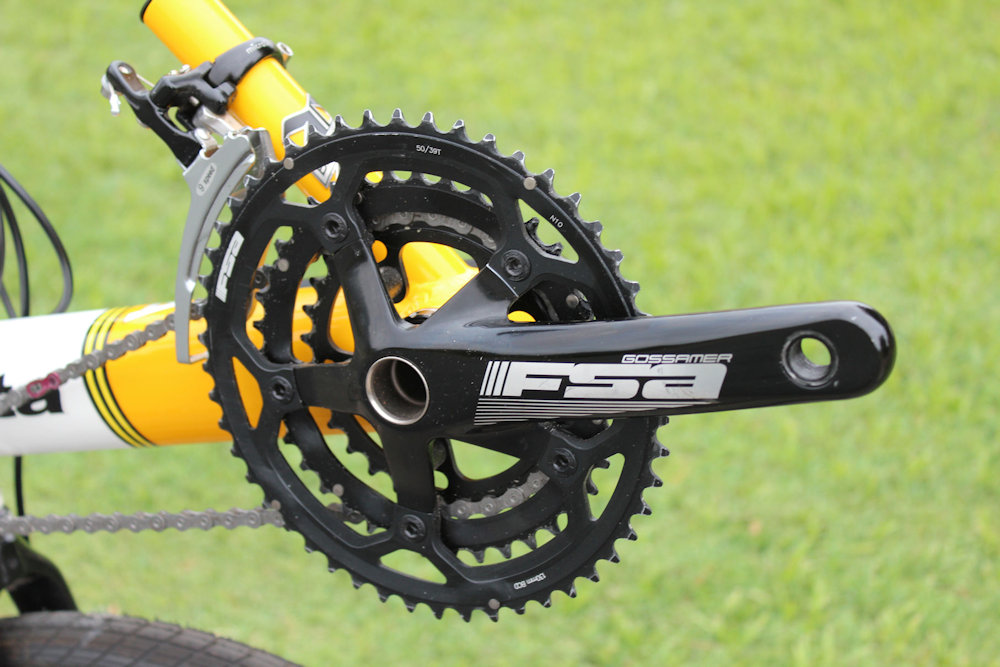 Bacchetta Giro A26 chain ring from right